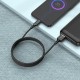 Кабель HOCO X95 Goldentop charging data cable Micro Black