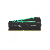 DDR4 Kingston RGB HyperX FURY 16GB (Kit of 2x8192) 3466MHz CL16 Black DIMM