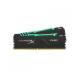 DDR4 Kingston RGB HyperX FURY 16GB (Kit of 2x8192) 3466MHz CL16 Black DIMM