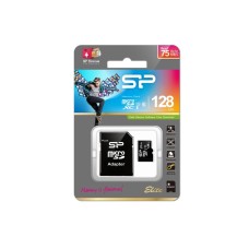 microSDXC (UHS-1) SiliconPower Elite 128Gb class 10 (adapter SD)