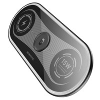 Бездротовий зарядний пристрій BOROFONE BQ14 Absolute 3in1 22.5W wireless fast charger Black