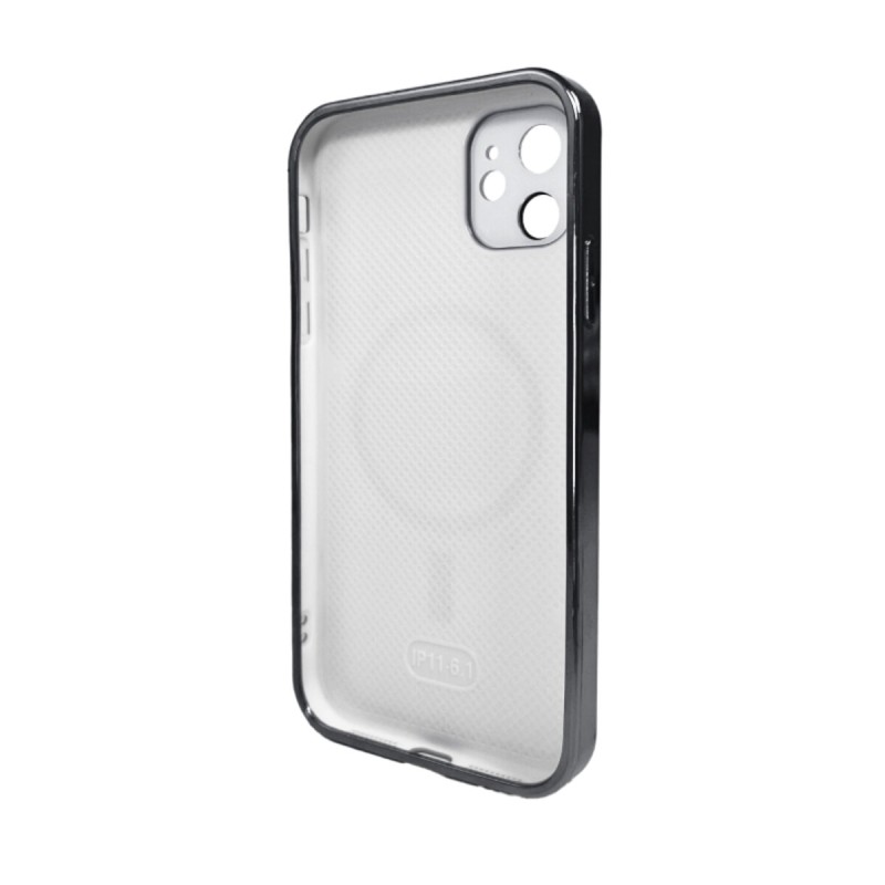 Чохол для смартфона AG Glass Sapphire Frame MagSafe Logo for Apple iPhone 11 White