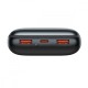 Зовнішній акумулятор Baseus Bipow Pro Digital Display Fast Charge Power Bank 20000mAh 22.5W Black