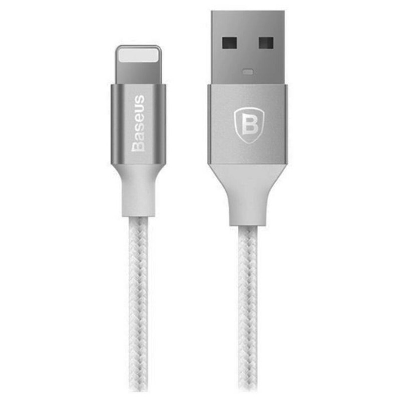 Кабель Baseus Yashine Lightning 2.1A 1m Silver