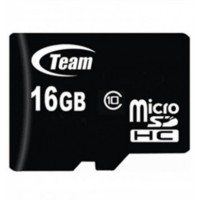 microSDHC Team 16Gb class 10