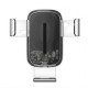 Тримач для мобiльного з БЗП Baseus Explore Wireless Charger Gravity Car Mount 15W Transparent