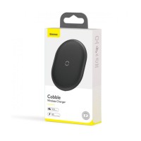 Бездротовий зарядний пристрій Baseus Jelly wireless charger 15W Black