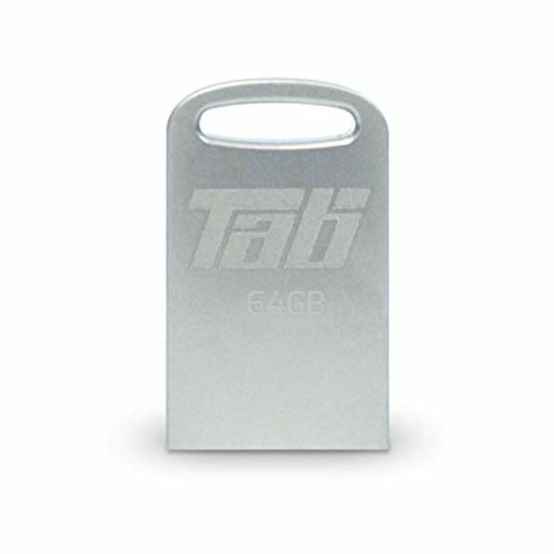 Flash Patriot USB 3.1 Lifestyle Tab 64GB (R-120Mb/s, W-15Mb/s) Metal/Silver