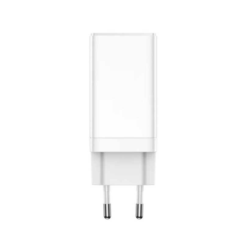 МЗП Baseus GaN3 Pro Fast Charger 2C+U 65W EU White Baseus Xiaobai series fast charging Cable Type-C  to Type-C 100W(20V/5A) 1m White