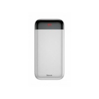 Зовнішній акумулятор Baseus Mini Cu Digital Display Power Bank 20000mAh  White