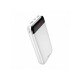 Зовнішній акумулятор Baseus Mini Cu Digital Display Power Bank 20000mAh  White