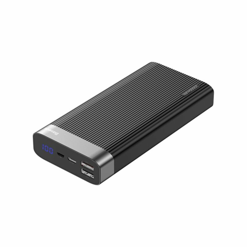 Зовнішній акумулятор Baseus Parallel Power Bank 20000mAh Black