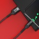 Кабель HOCO U68 Type-C 5A Gusto flash charging data cable Black