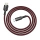 Кабель HOCO U68 Type-C 5A Gusto flash charging data cable Black
