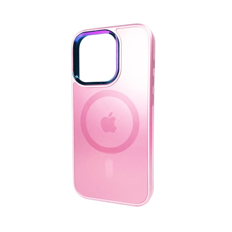 Чохол для смартфона AG Glass Sapphire MagSafe Logo for Apple iPhone 14 Pro Pink