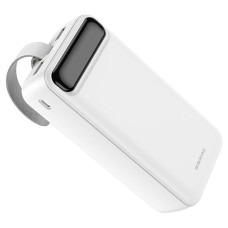 Зовнішній акумулятор BOROFONE BJ14B Freeway Power bank(30000mAh) White