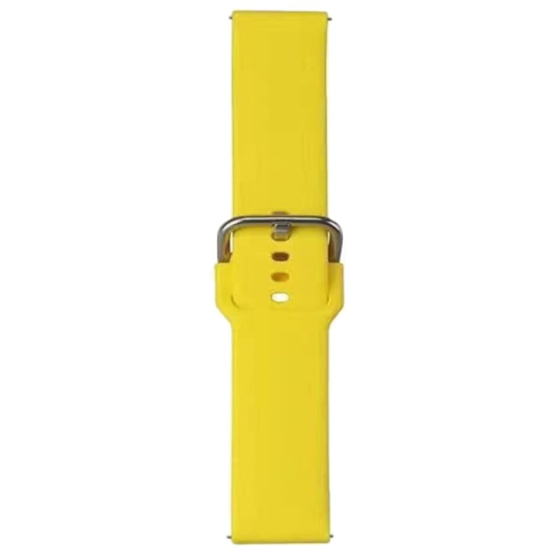 Ремінець для годинника Universal Buckle Solid 20mm Yellow