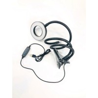 Cвітлодіодна LED стійка 2in1 з тримачем для телефона