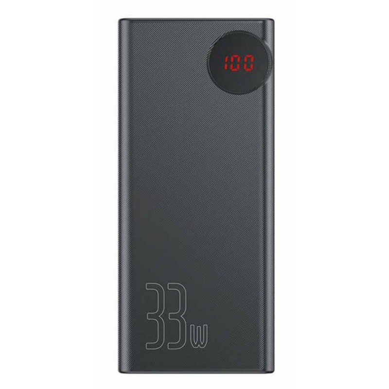 Зовнішній акумулятор Baseus Mulight Power Bank 30000mAh Black