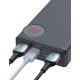 Зовнішній акумулятор Baseus Mulight Power Bank 30000mAh Black