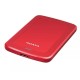 PHD External 2.5'' ADATA USB 3.2 Gen. 1 DashDrive Durable HV300 2TB Red