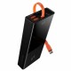 Зовнішній акумулятор Baseus Elf Digital Display Fast Charging Power Bank 20000mAh 65W Black