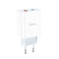 Мережевий зарядний пристрій HOCO C97A PD20W+QC3.0 charger White