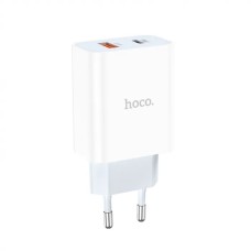 Мережевий зарядний пристрій HOCO C97A PD20W+QC3.0 charger White