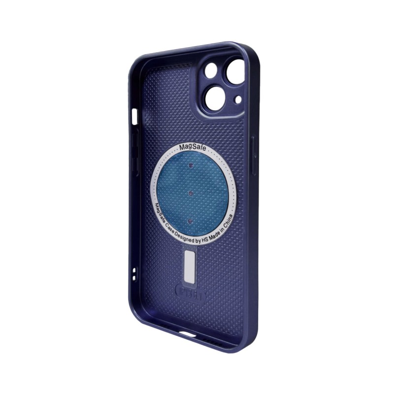 Чохол для смартфона AG Glass Matt Frame Color MagSafe Logo for Apple iPhone 13 Deep Purple