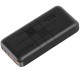 Зовнішній акумулятор XO PR188 fast charge light display PD20W+QC22.5W 20000mAh Black