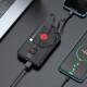 Зовнішній акумулятор HOCO J92 Path 22.5W fully compatible magnetic cable power bank(10000mAh) Black
