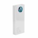 Зовнішній акумулятор Baseus Amblight Digital Display Quick Charge Power Bank 30000mAh 65W White