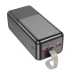 Зовнішній акумулятор BOROFONE BJ33C Creed PD30W power bank(40000mAh) Black