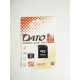 Карта памʼяті microSDHC DATO 8Gb class 6 (adapter SD)