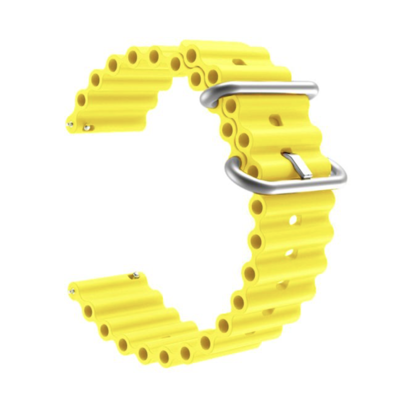 Ремінець для годинника Universal Ocean 22mm 1.Yellow