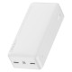 Зовнішній акумулятор Baseus Bipow Digital Display Power bank 30000mAh 15W White