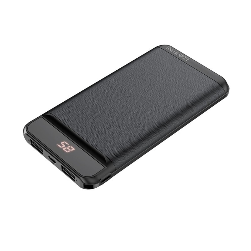 Зовнішній акумулятор BOROFONE BT29 Vigor, mobile power bank, 10000mAh 2A Black