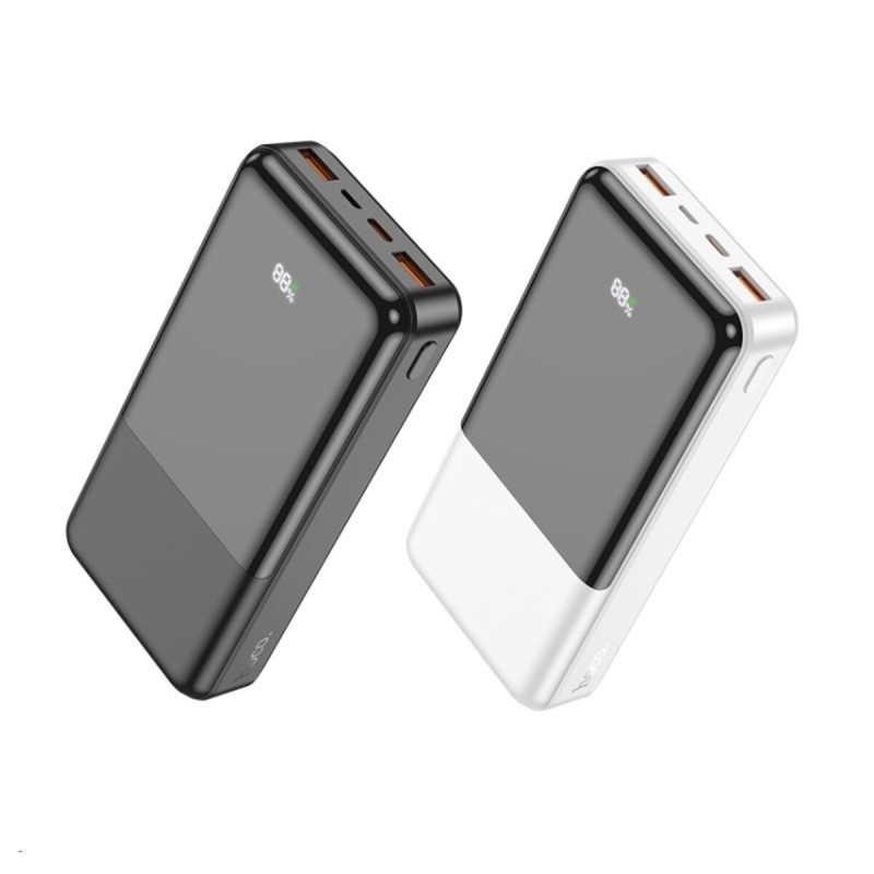 Зовнішній акумулятор HOCO J108A Universe 22.5W fully compatible power bank(20000mAh) White