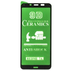 Захисне скло Ceramic glass Xiaomi Redmi 7A Black (тех. упаковка)