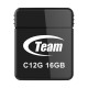 Flash Team USB 2.0 C12G 16Gb Black
