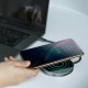 USB-Hub Baseus Circular Mirror Wireless Charger HUB (TYPE-C to USB 3.0*1+USB2.0*3/TYPE-C)Deep gray