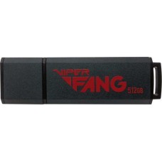 Flash Patriot USB 3.1 Viper FANG 512GB (R-400Mb/s, W-300Mb/s)  Metal/Black
