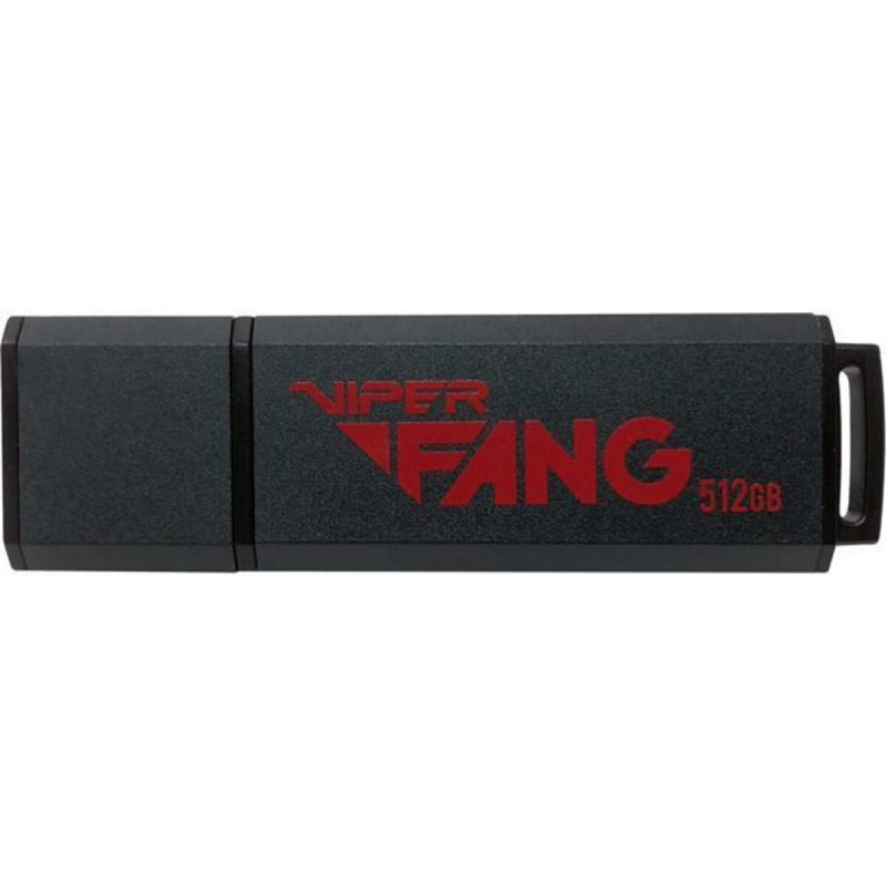 Flash Patriot USB 3.1 Viper FANG 512GB (R-400Mb/s, W-300Mb/s)  Metal/Black