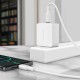 Кабель ACEFAST C2-03 Type-C to Type-C 3A, 60W, 1.2m, silicone, zinc connectors, White