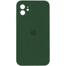Чохол для смартфона Silicone Full Case AA Camera Protect for Apple iPhone 11 40,Atrovirens