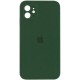 Чохол для смартфона Silicone Full Case AA Camera Protect for Apple iPhone 11 40,Atrovirens