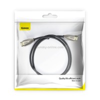 Кабель Baseus Horizontal 4KHDMI Male To 4KHDMI Male Adapter Cable 1m Black