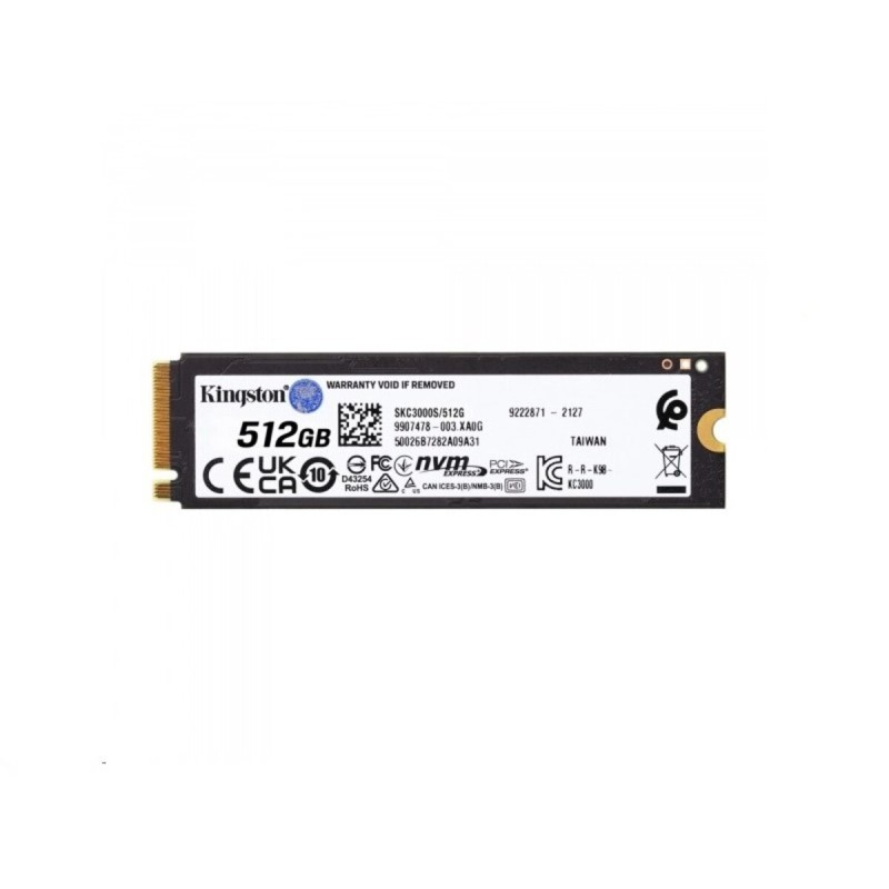 SSD M.2 Kingston KC3000 512GB NVMe 2280 PCIe 4.0 x4 3D NAND TLC