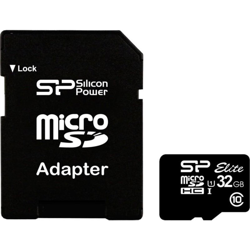 microSDHC (UHS-1) SiliconPower Elite 32Gb class 10