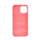 Чохол для смартфона Leather AAA Full Magsafe IC for iPhone 15 Crimson